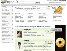 Tablet Screenshot of exportid.com